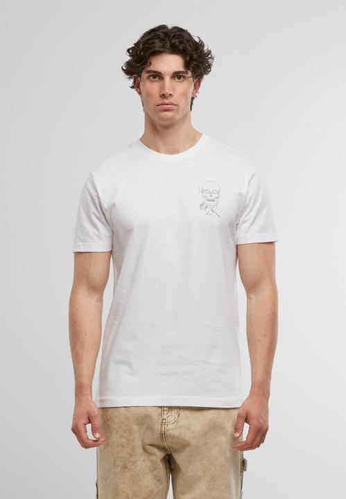 Actual product image Mister Tee Skull One Line Tee - 89249 (XS)
