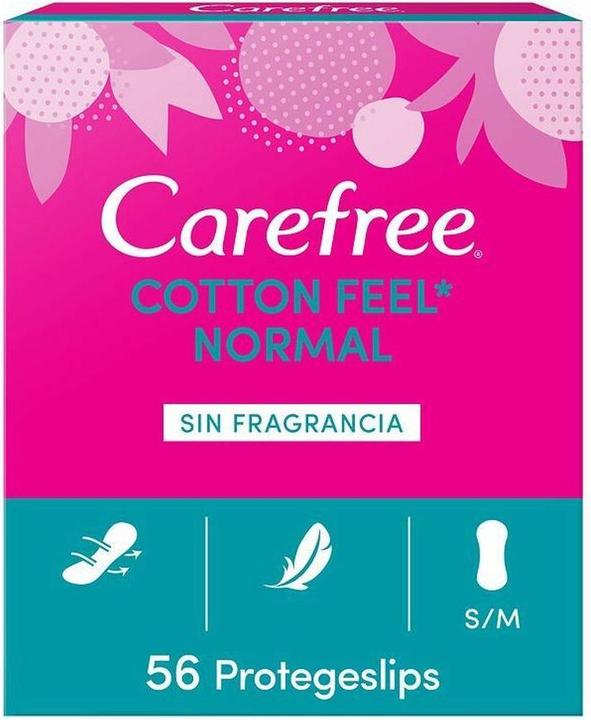 Carefree COTTON protector sin fragancia 56 uds (56x)