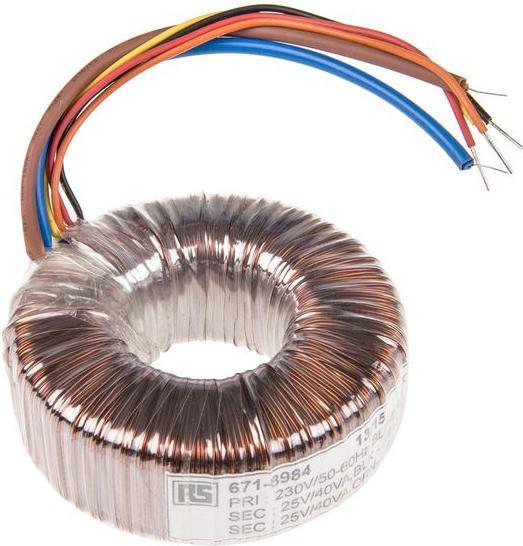 Produktbild RS PRO Transformator Ringkern 80VA 2x25V