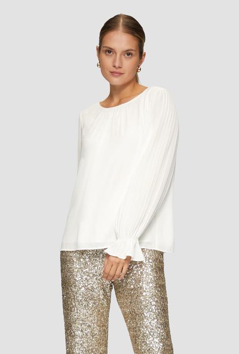 Image du produit S.Oliver Bluse Viskosebluse mit Plisseeärmeln (46)