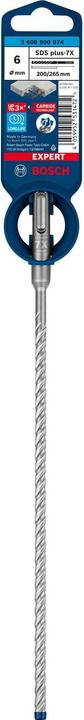 Produktbild Bosch Professional Zubehör EXPERT SDS plus-7X Hammerbohrer, 6 x 200 x 265 mm (6 Millimeter)