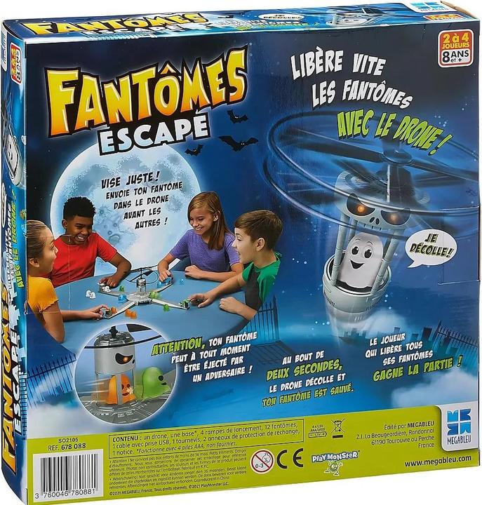 Produktbild Megableu Geister Fliehen (Französisch, 2 - 4 Spieler)