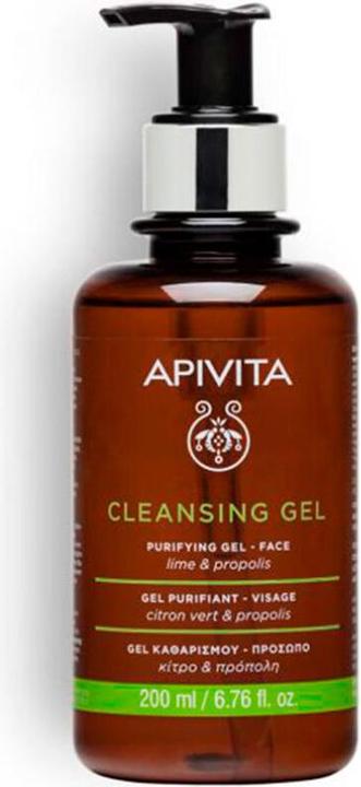 Actual product image Apivita Cleansing Propolis & Lime (Cleansing gel, 200 ml)