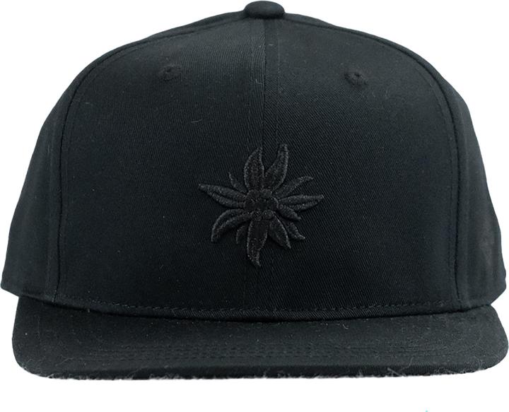 Actual product image Bavarian Caps Edelweiss: Black Edition Curved (One size)