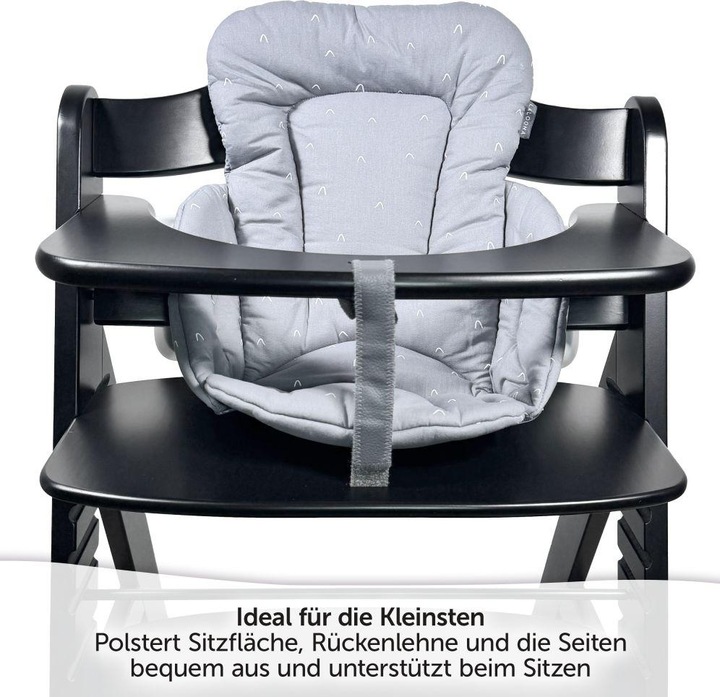 Produktbild La Loona LaLoona Sitzverkleinerer für Hochstühle Sitzverkleinerer für Hauck Alpha Hochstuhl - Curves