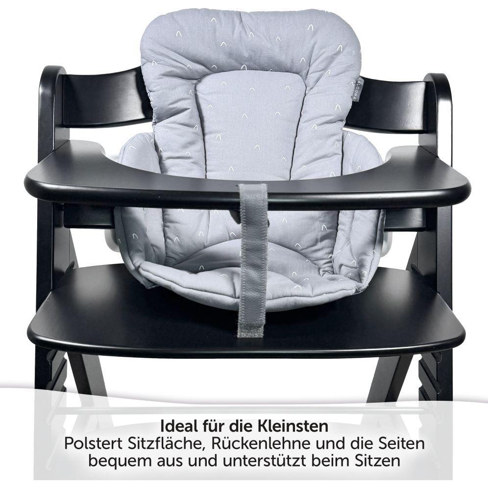 Thumbnail - La Loona, Hochstuhl Zubehör, LaLoona Sitzverkleinerer für Hochstühle Sitzverkleinerer für Hauck Alpha Hochstuhl - Curves