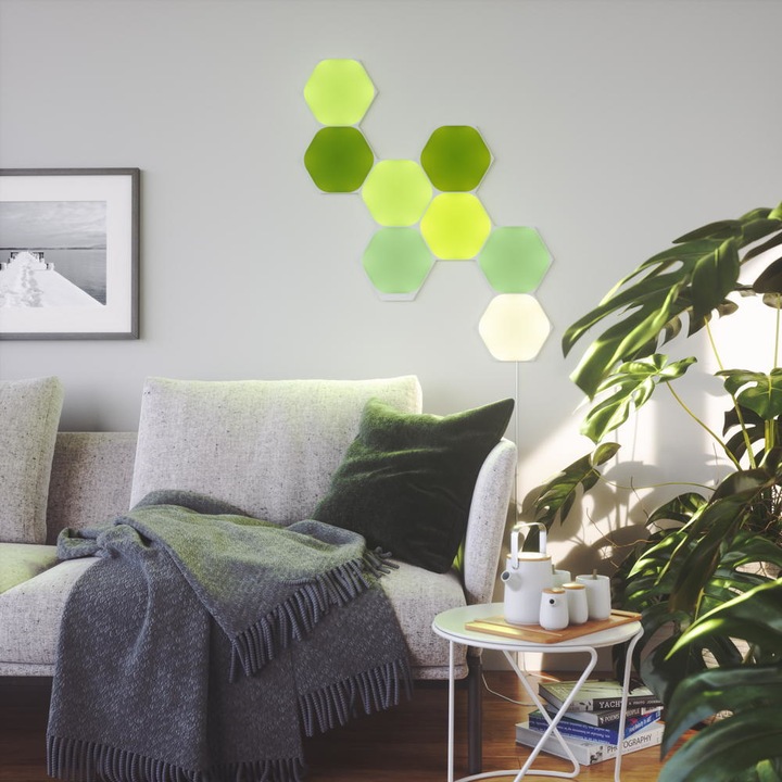 Immagine prodotto Nanoleaf Forme Hexagon Starter Kit (9x) (100 lm)