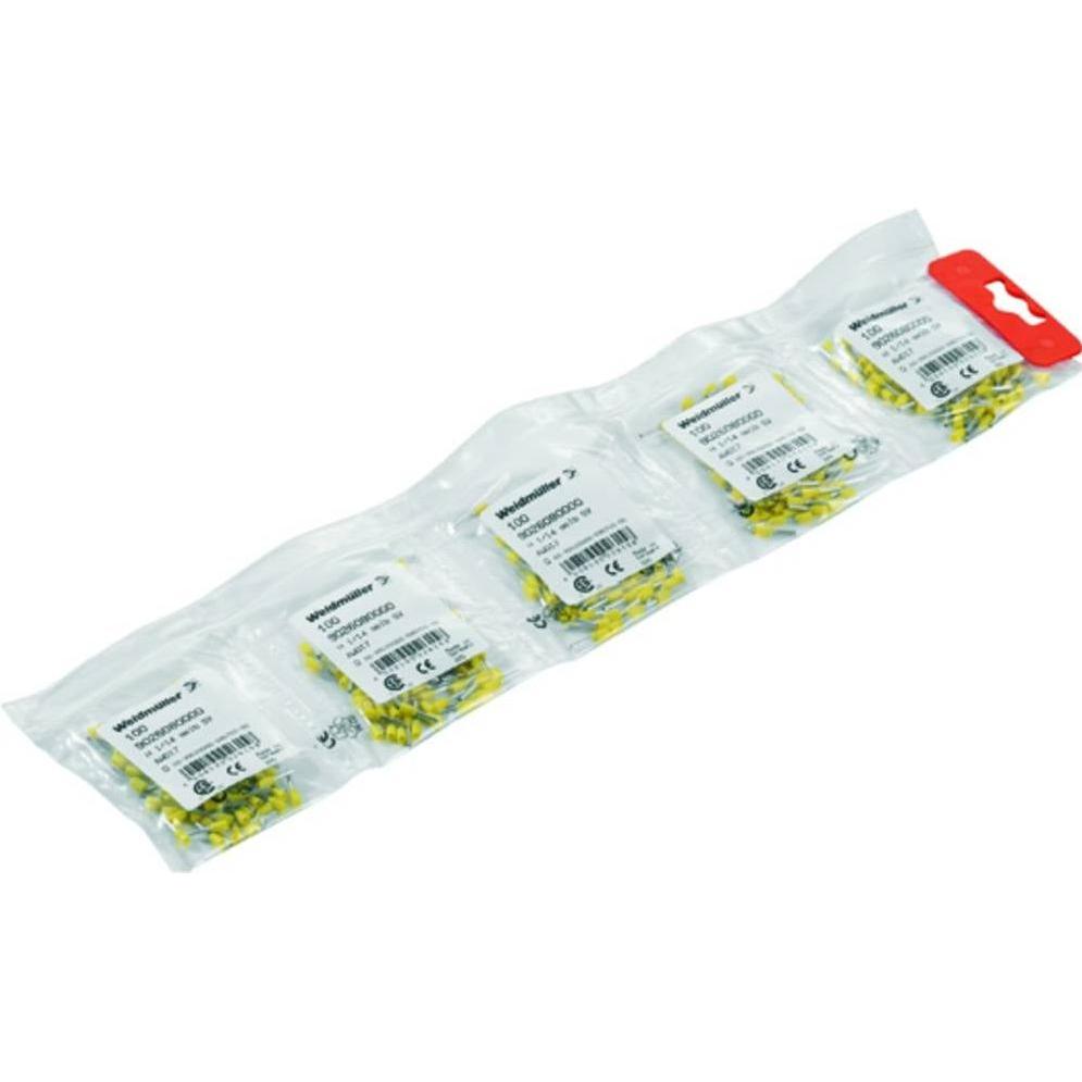 Weidmüller, Collegamento per cavi, Ghiera terminale 0,5qmm 6mm Cu standard 0282600000