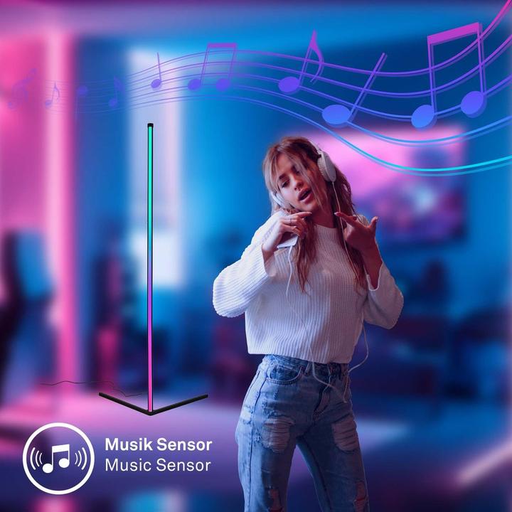 Image du produit Briloner Lampadaire RGB IC LED