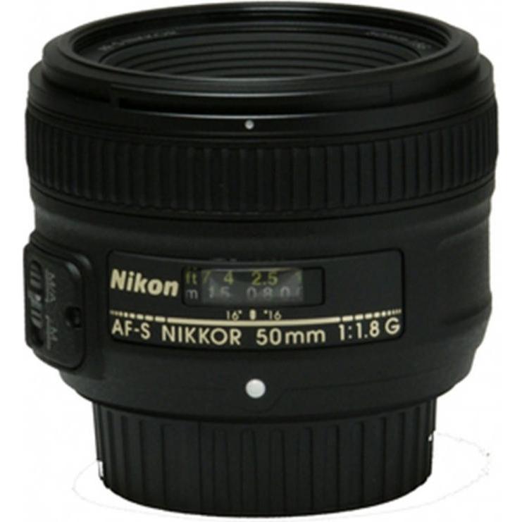 Thumbnail - Nikon AF-S Nikkor 50mm f/1.8G (Nikon F, Vollformat), Objektiv, Schwarz