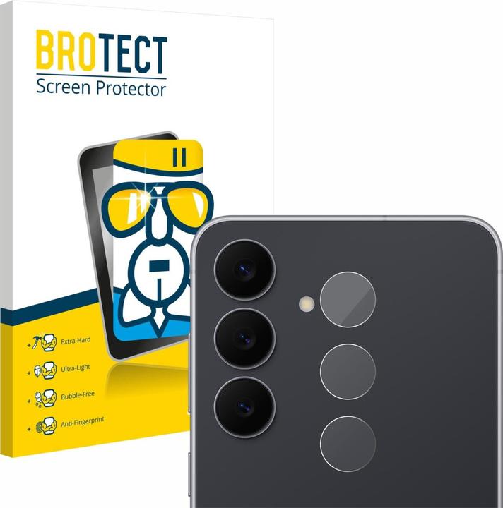 Produktbild BROTECT Schutzglas für Samsung Galaxy S25 FE (NUR Kameraschutz) Schutzfolie Panzer Folie Glas Display (1 Stk., Samsung Galaxy S25 FE)