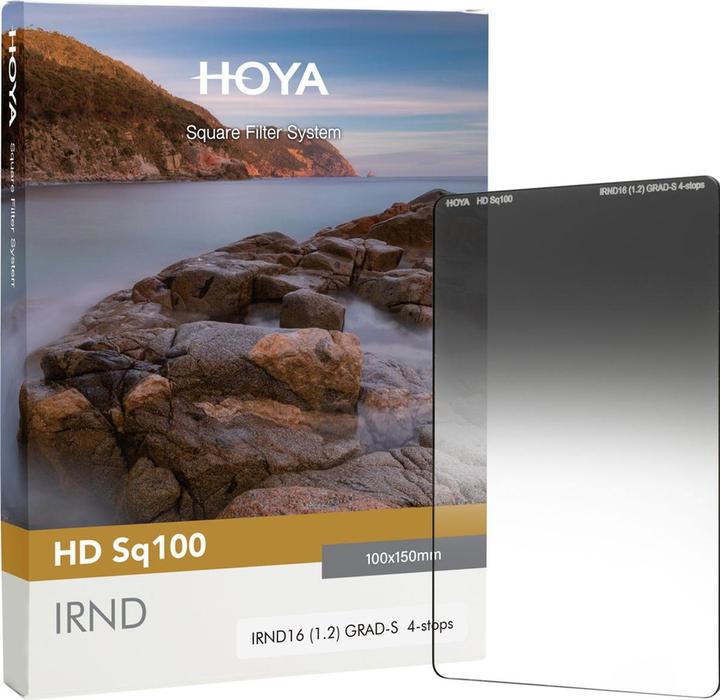 Produktbild Hoya HD Sq100 IRND16 Graufverlauffilter 100x150mm (ND- / Graufilter, 100 mm)