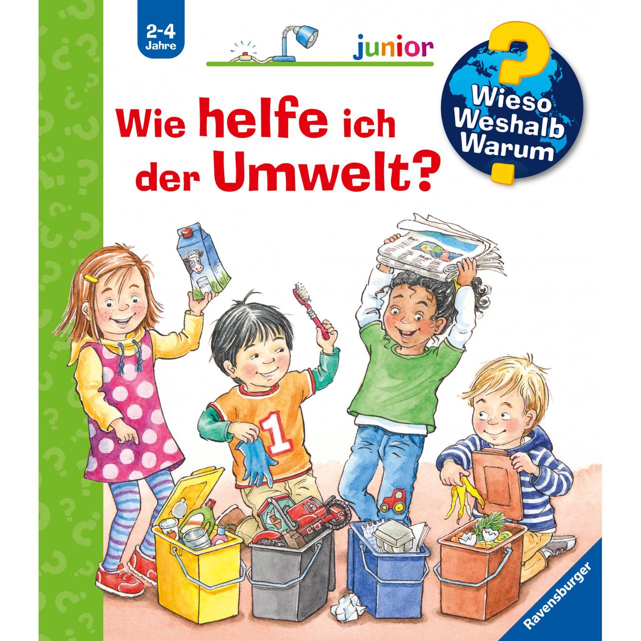 WWW junior Wie helfe ich der Umwelt?, Kinderbücher von Marion Kreimeyer-Visse, Patricia Mennen
