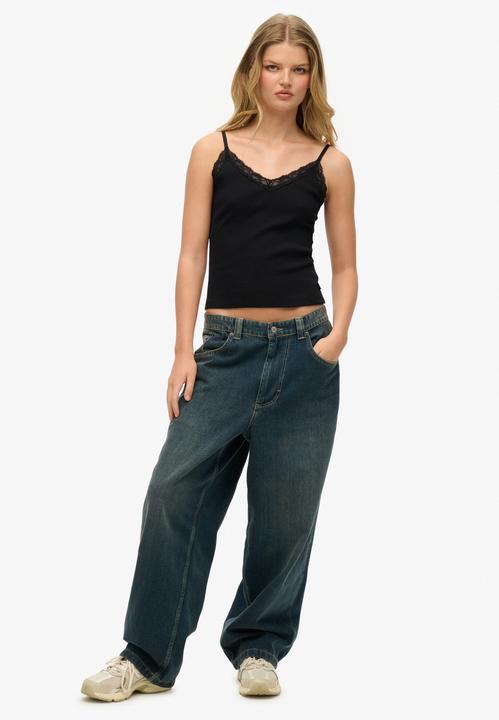 Actual product image Superdry Essential Lace Trim Cami (10XL)