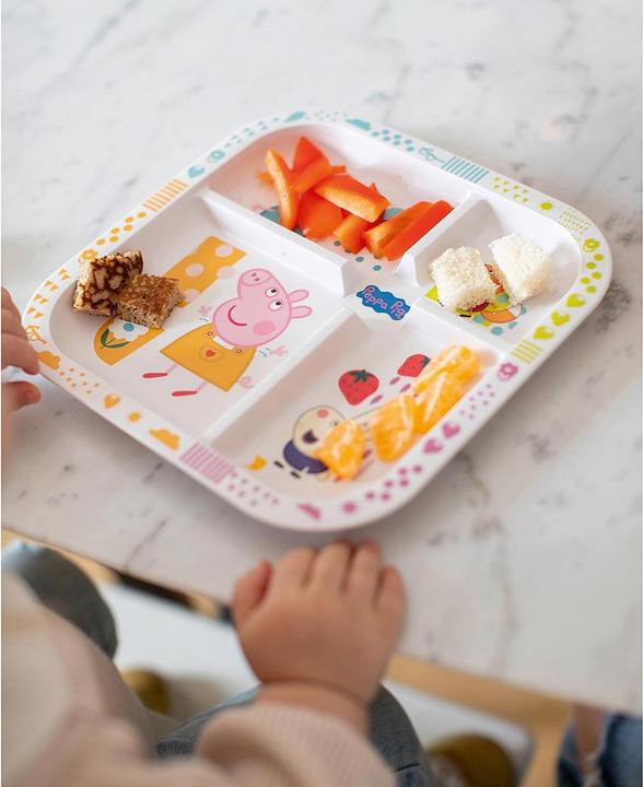 Actual product image Koziol Eating Plate+Cube P.Pig