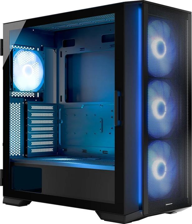 Actual product image Modecom Horizon ARGB czarna (E-ATX, mATX, Mini-ITX)