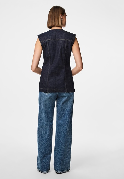 Produktbild Pieces PCNUA FITTED DENIM Weste (L)