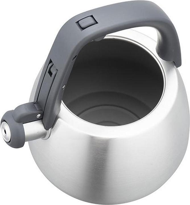 Produktbild Klausberg Edelstahl-Wasserkessel mit schwarzen Griffen, 2,5 l (2.50 l)