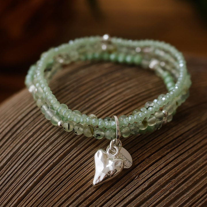 Produktbild Andreani Armband mit echtem Dalmatiner Jaspis (80 cm, Steine)