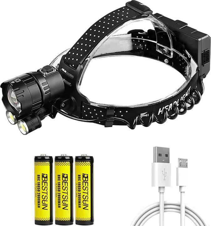 Actual product image Xlentgen Rechargeable LED headlamp