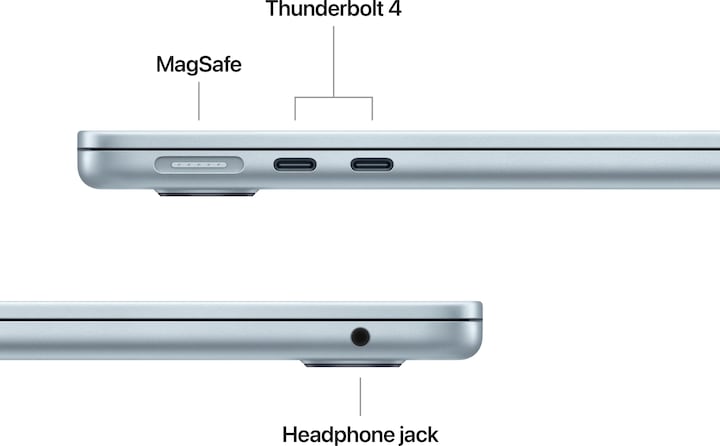 Produktbild Apple MacBook Air – 2025 (13.60", M4, 16 GB, 512 GB, DE)