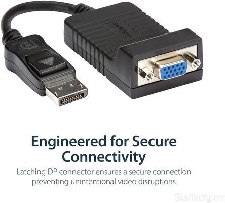 Produktbild StarTech Displayport To VGA Converter (VGA, 25.40 cm)