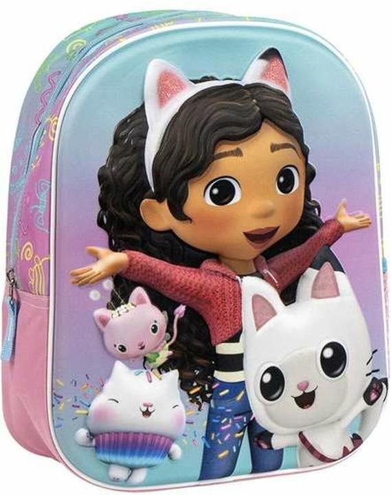 Actual product image Cerda Schulrucksack 3D Gabby's Dollhouse Rosa 25,0 x 31,0 x 10,0 cm