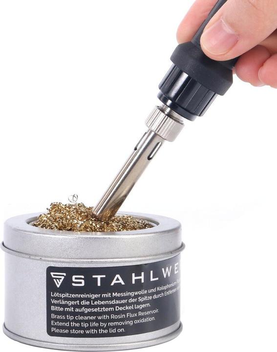 Actual product image Stahlwerk Soldering Iron Tip Cleaner (Soldering bit)