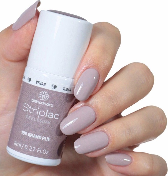 Produktbild Alessandro Striplac Peel or Soak off Grand Plie (189 Grand Plie, Gel-Effekt Nagellack)