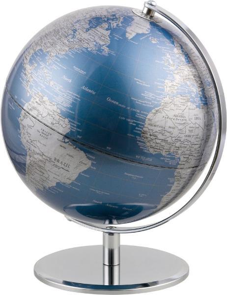 Metallic blue, metallic blue/silver-coloured, Silver