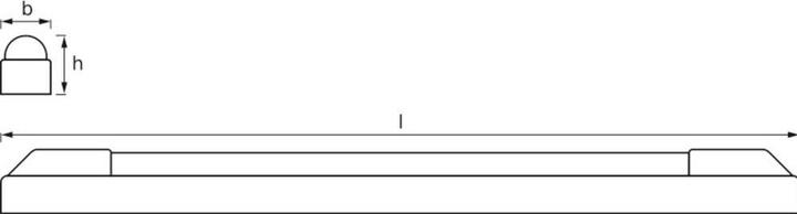 Produktbild Osram LED POWER BATTEN 600 mm 12 W 3000 K (1260 lm)