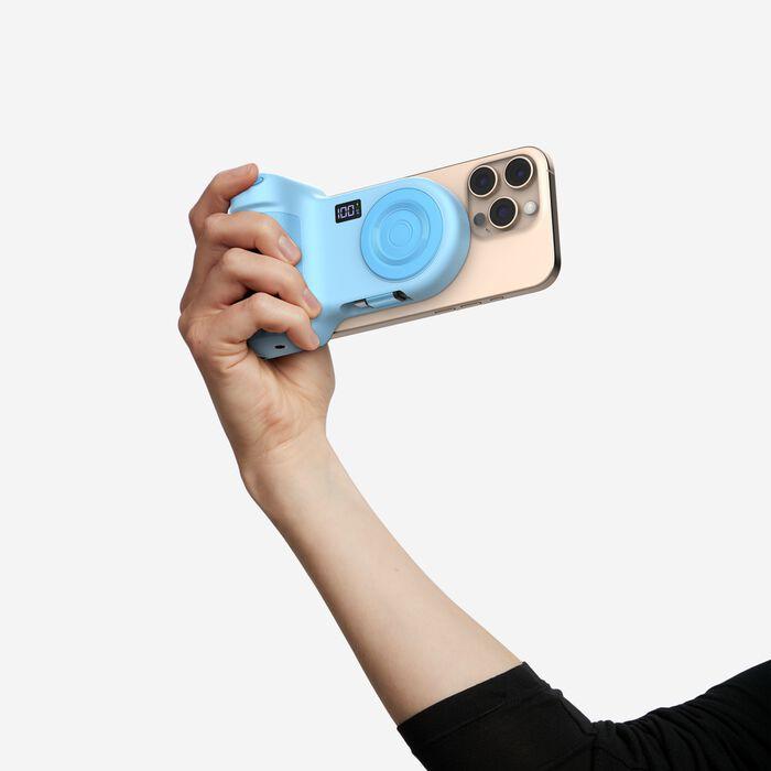 Immagine prodotto Belkin Stage Power Grip 9300mAh + 15W Powerbank blau CTA006hqBL (9300 mAh, 15 W)