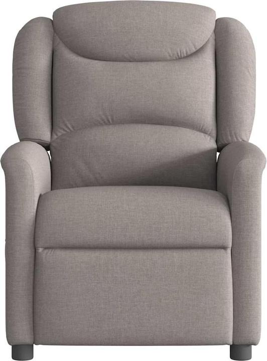 Immagine prodotto VidaXL Poltrona massaggiante elettrica in tessuto color tortora