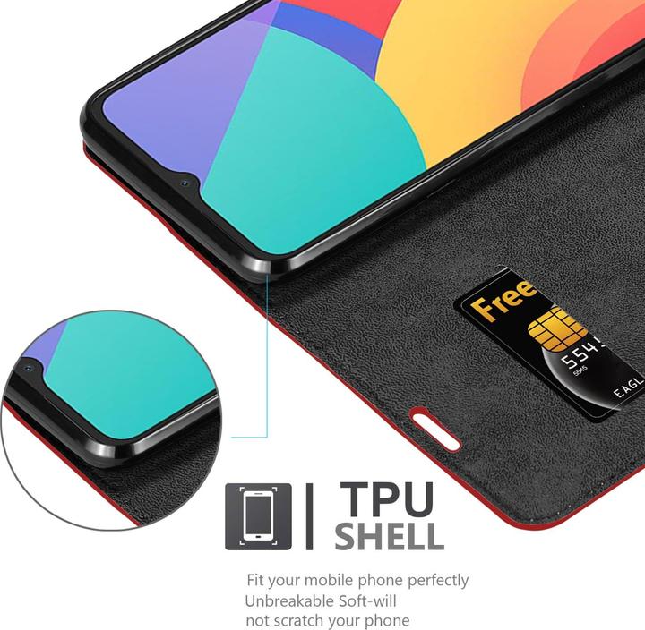 Productafbeelding Cadorabo Boek Invis. Magnetisch deksel (Alcatel 1S (2021))