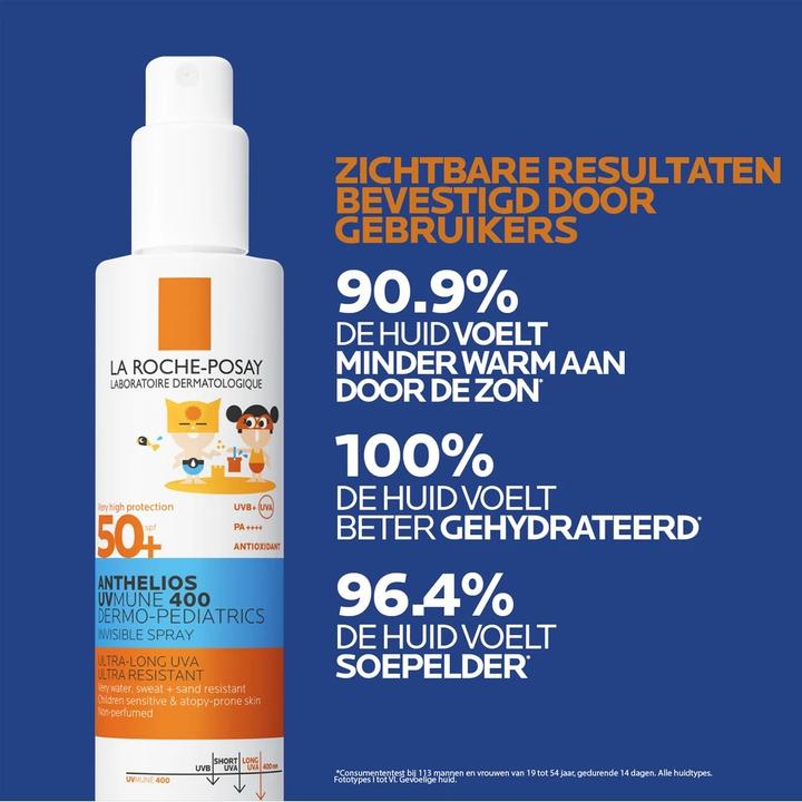 Produktbild La Roche Posay ROCHE POSAY Anthelios DP Invi Spr UV LSF50+ 200 ml (Sonnenspray, SPF 50+, 200 ml, 237 g)