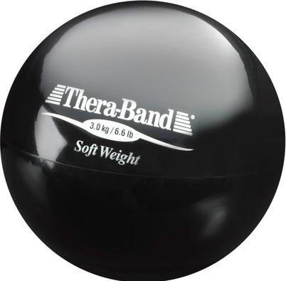 TheraBand THERA-BAND® Soft-Weights schwarz (3 kg, 110 mm)