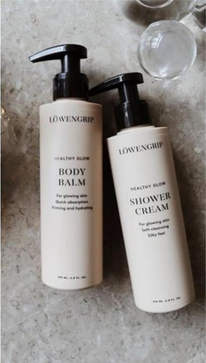 Image du produit Löwengrip Baume corporel Healthy Glow Prébiotiques Bétacarotène Nourrissant Peau Sèche 200ml (Crème pour le corps, 200 ml)