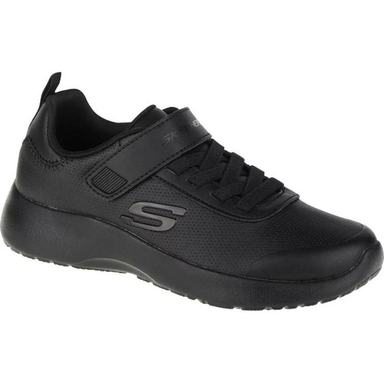 Skechers, Bambini, Sneaker, Dynamight-Scuola diurna 97772L-BBK - 29, Nero, (29)
