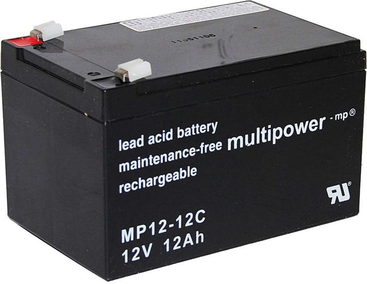 Multipower MP12-12C AGM-Batterie (12 V, 12 Ah)