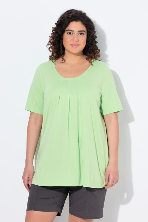 Actual product image Ulla Popken Essential Front Pleat Tee (42, 44)