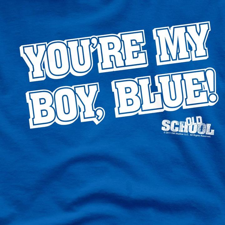 Immagine prodotto Old School My Boy Blue Maglietta Uomo (L)