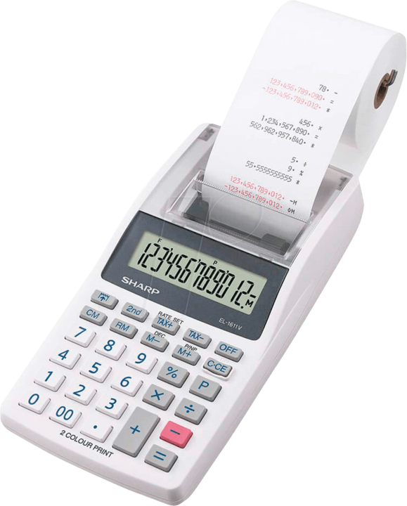 Immagine prodotto Sharp EL-1611V (Corrente elettrica, Batterie)