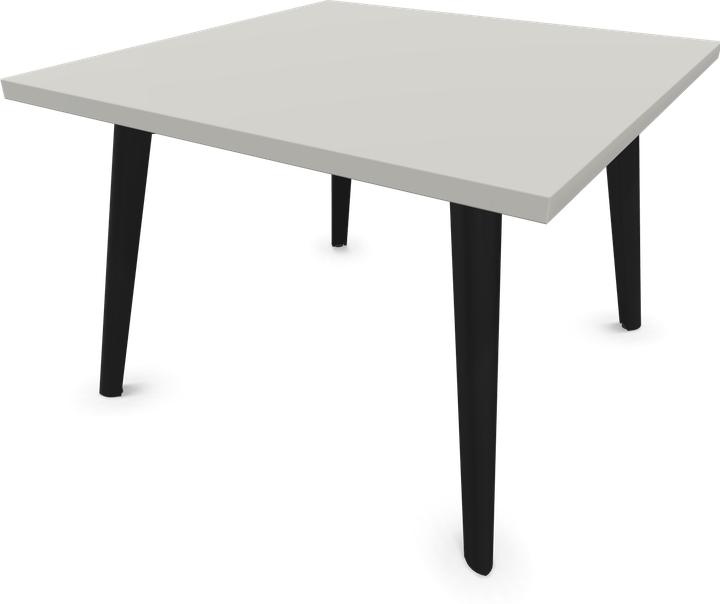 Frêne teinté noir, Gris perle