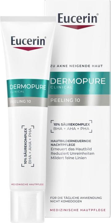 Produktbild Eucerin Dermopure Cl Peel 10 Nachtp 40ml (40 ml, Nachtcreme)