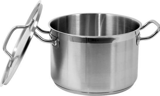 Produktbild Yato mittlerer Topf mit Edelstahldeckel 24X16 Cm (24 cm, Kochtopf, Edelstahl)
