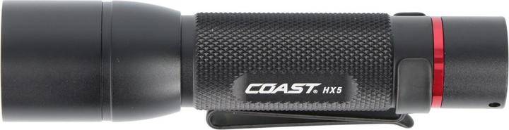 Produktbild Coast LED Taschenlampe HX5 mit Slide Fokus inklusive Batterie (10.40 cm, 375 lm)