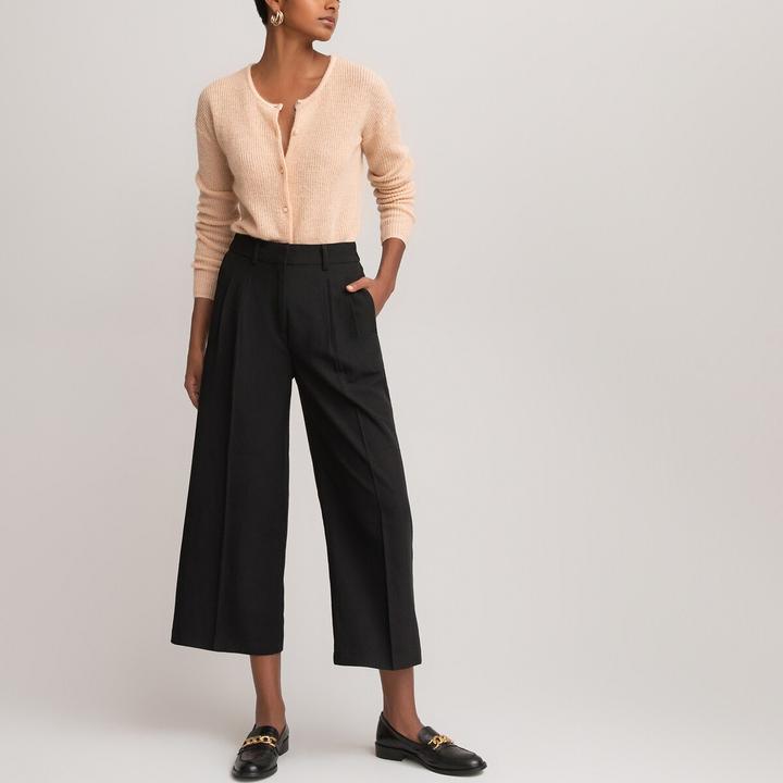 Immagine prodotto La Redoute Collections Pantaloni a pieghe larghe (32)