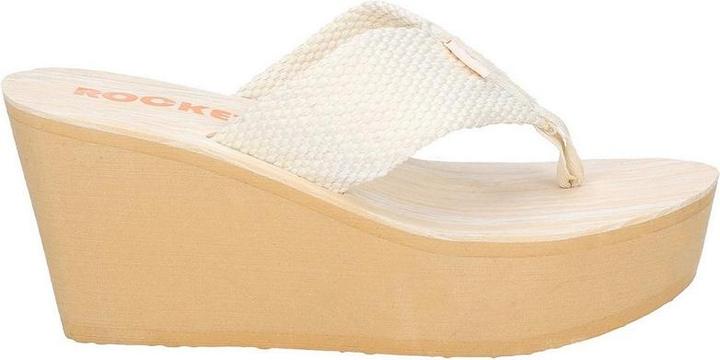 Produktbild Rocket Dog Diver Gewebe Slip On Pantoletten mit Keilabsatz (41)