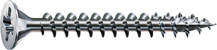 Actual product image Spax Screw R 88094 Countersunk head with point/cross recess -PZ 3.5 x 45/40-Z Galvanised steel WIROX (200 Screws per piece)