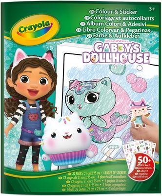Produktbild Crayola CR Color & Sticker Book GD